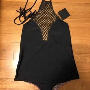 Acacia Swimwear Teahupoo Fullpiece Shadow size L